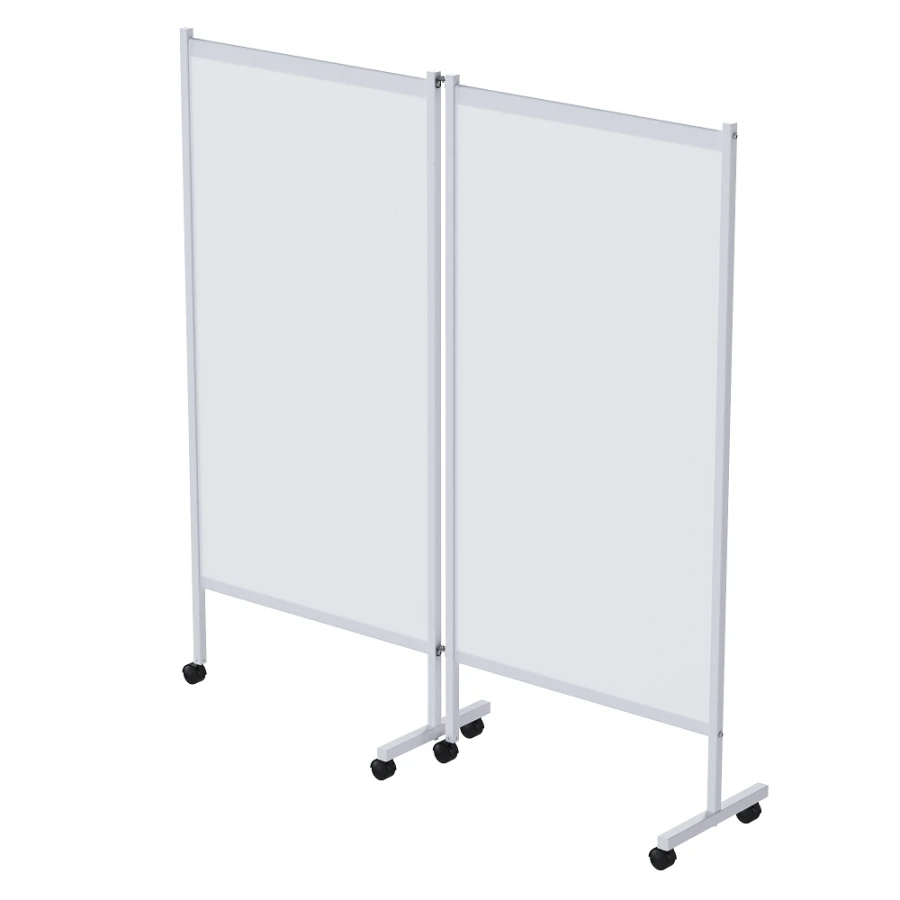 SHM-"MSC"(MSC-2303) Medical screen on wheels, two-sectional