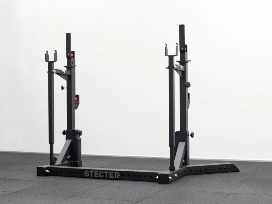 Professional powerlifting racks