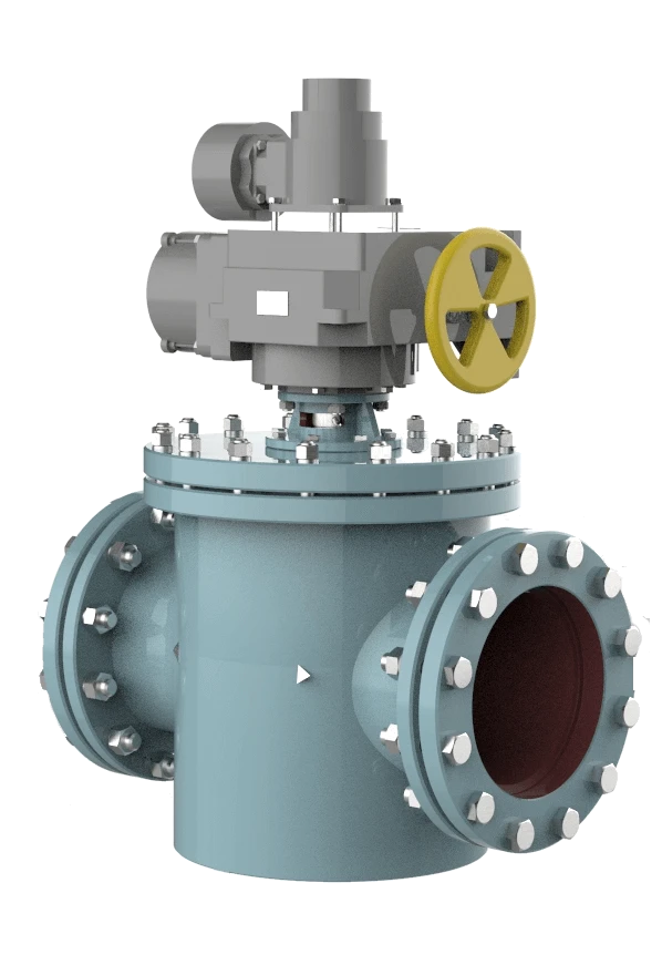 Gas regulating valve (RK) gas EK-205 DN-80 Ru 1,6MPa