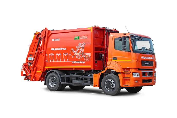 Rear-loading rubbish truck KO-440V2, type KO-440V2, basic chassis: KAMAZ-5325-G5