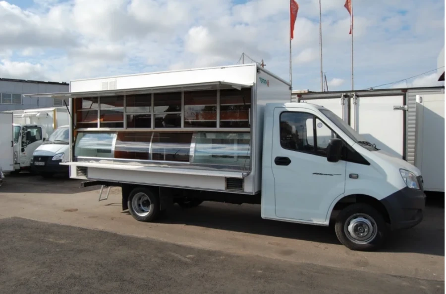 Truck with diesel engine type 2250 of modification 2250PJ