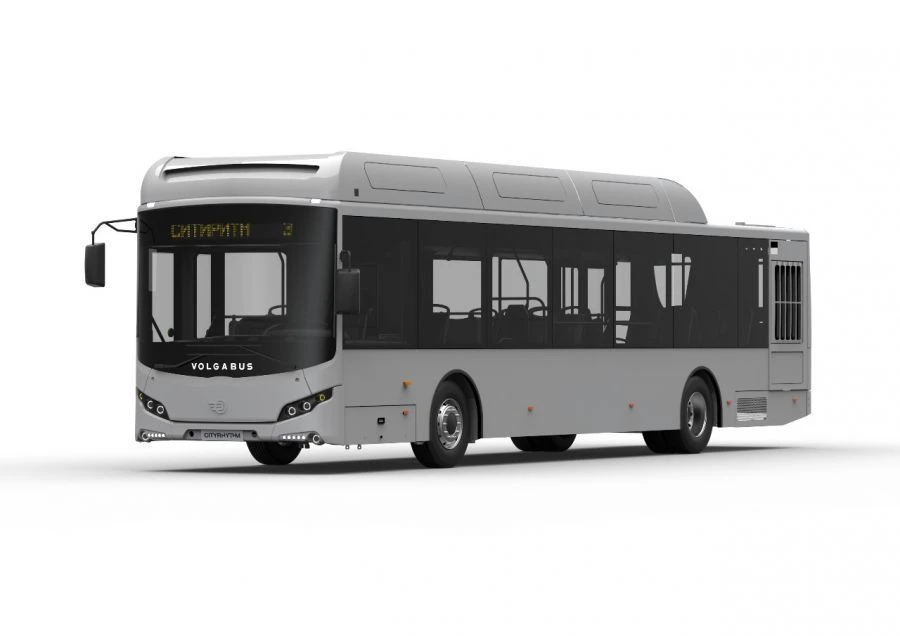Electric motor bus VOLGABUS type 5270 modification 5270E