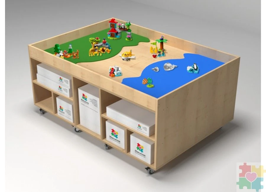 STEAM Multifunctional table Inclusive art. 17-0085