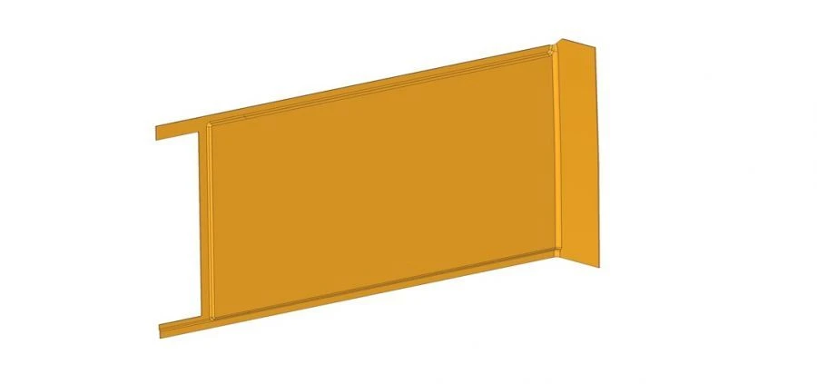 Left lower tailgate panel 6274-5602023