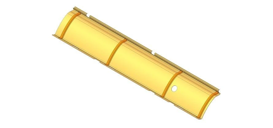 Front left ceiling panel 529265-5702219-03