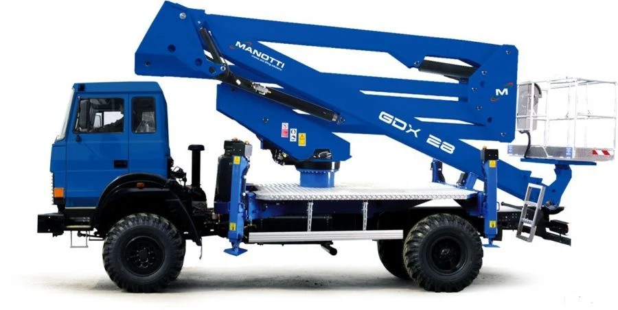 Automatic hydraulic lift AGP type 6YN32, modification 6Y232H on the base of Ural chassis type 5557 of modification 5557-4551 (-7