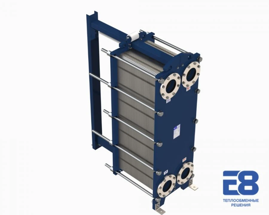 Collapsible plate heat exchanger E8-X-150