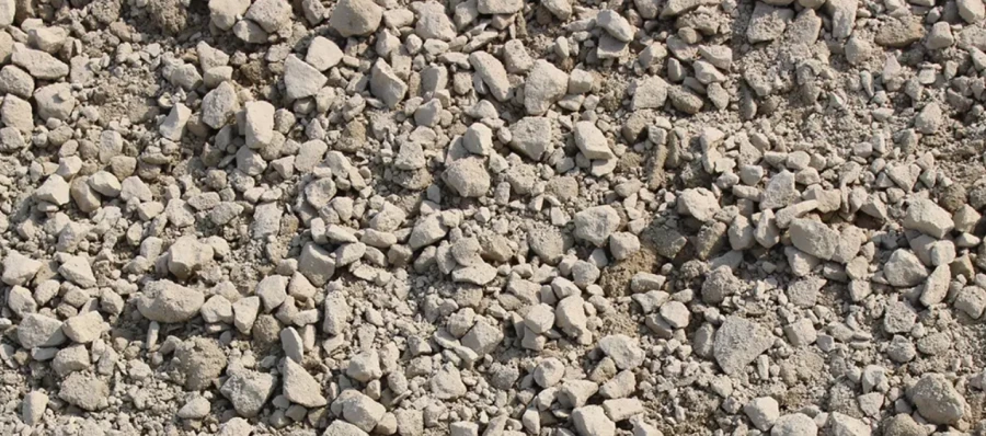 Mixed macadam from gabbro-diabase fraction 0-63