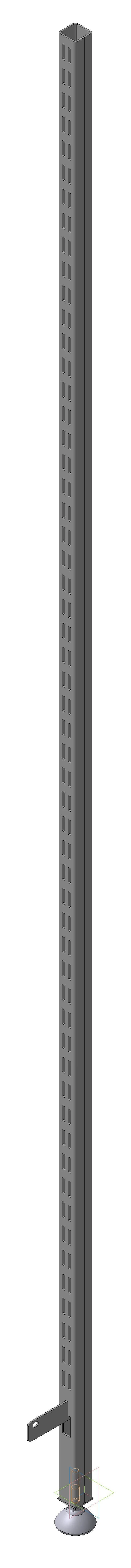 Front 30*30 reinforced 30*30 rack H=2200