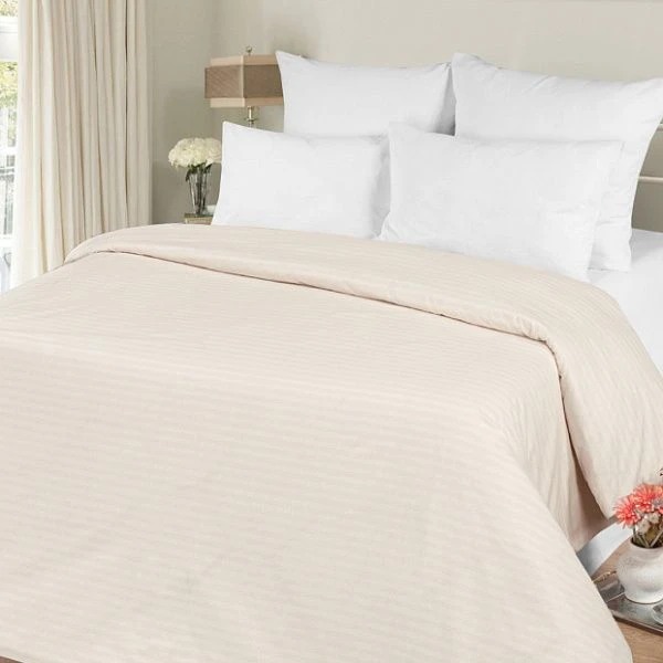 Bed linen for adults: duvet covers made of cotton fabrics with the trade mark "Milanika".