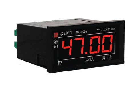 Instrument for measuring alternating current, voltage and frequency ShchP02.01P
