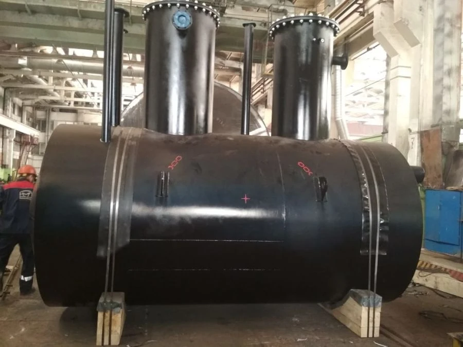 Welded horizontal steel tanks