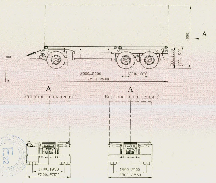 CAB trailer 83433K (suspension: spring)