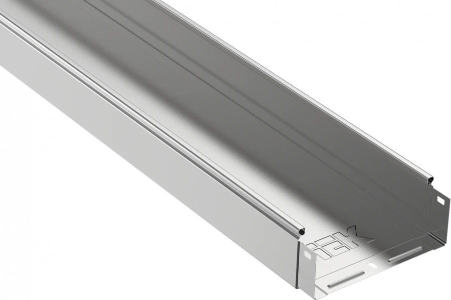 CLNK10-080-150-3 ESCA Non-perforated tray 80x150x3000 RAL 9016 IEK