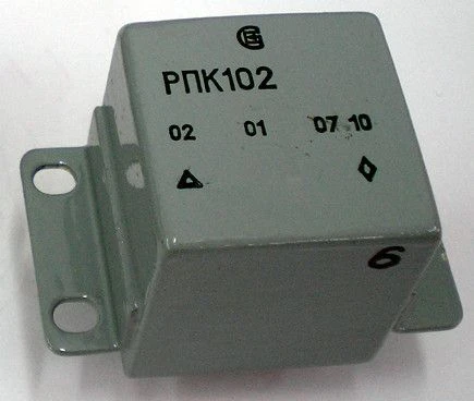 Electromagnetic polarised hermetic relay RPK102