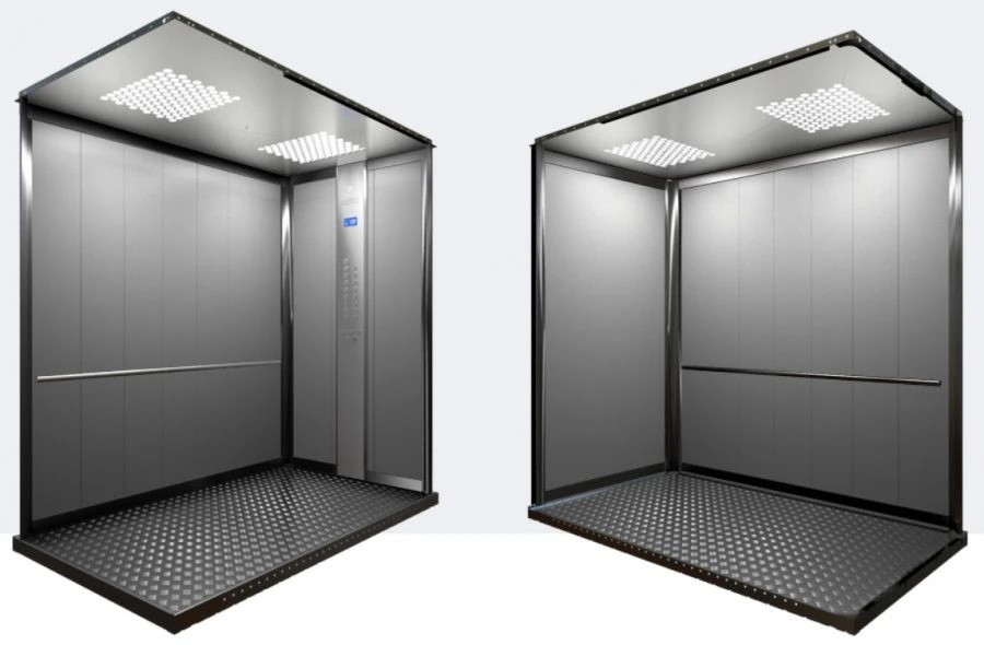 Electric passenger lift, Queen, 1000 kg, 1 m/s, without machine room