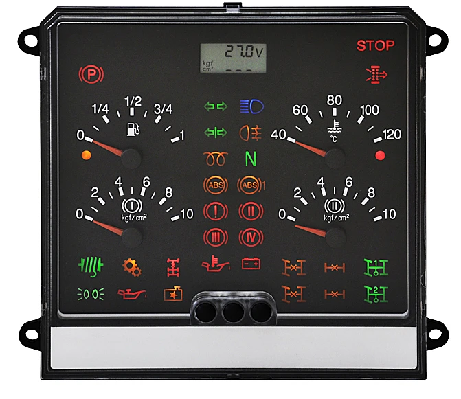 Instrument cluster central unit 56. 3801-03