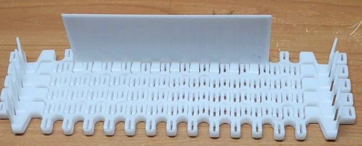Modular tape ML100R PP SG 25mm (xx X xx mm; partition height H=x mm with xx mm spacing, edge offset xx mm; PBT pin; clip