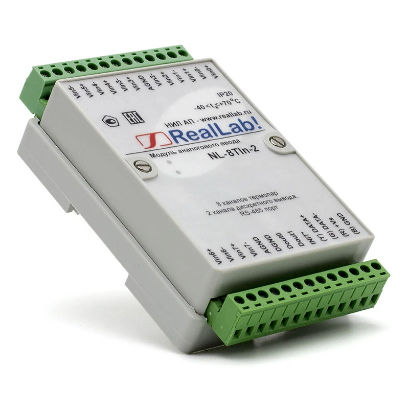 NL-8TIn-2 Thermocouple analogue input module