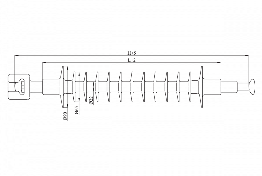 Insulator LK 120/35-2GP