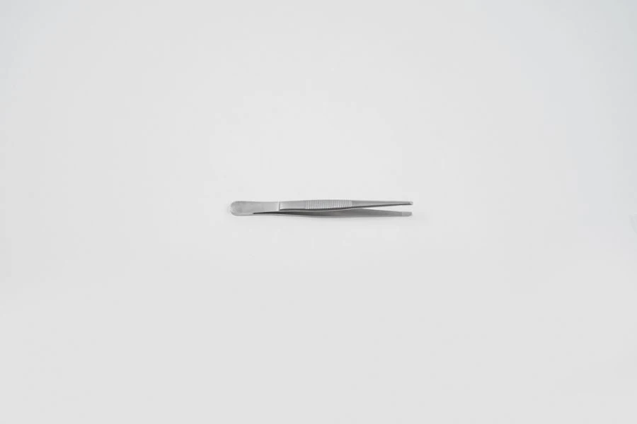 VZ-PM-36 Anatomical eye forceps, straight, 100x0,6 mm.