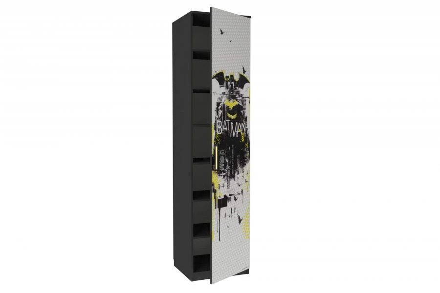 Modern type 1 LD.520030.000 Single-leaf cupboard (Black )