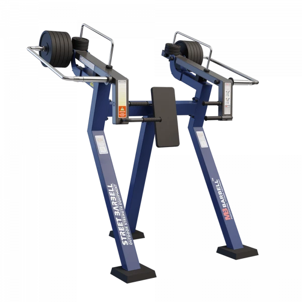 Standing overhead press with variable load