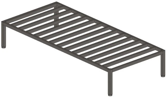 Mattress base made of metal frame TV-MOMK-4.2.01
