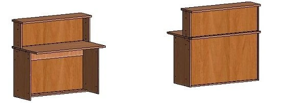 Reception desk straight 1116P