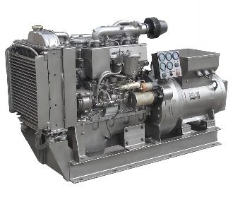 Shipboard emergency diesel generator 50 kW "Volga-A50A2"