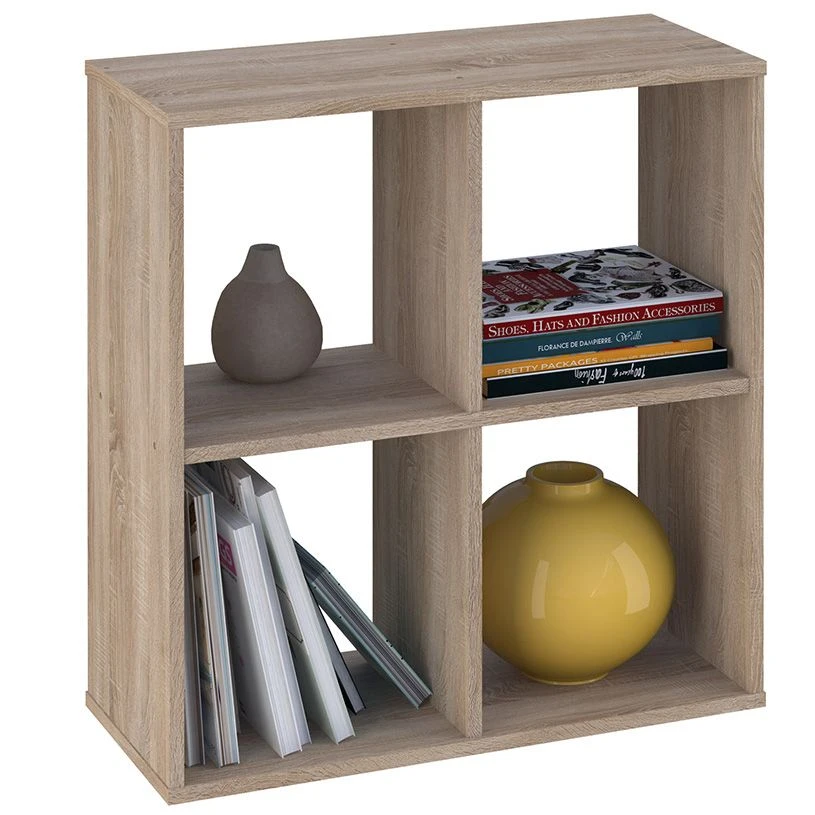 Polini Home Smart Cube 4-piece shelving unit, oak, article number 0001692.76