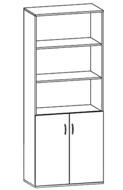 Semi-open cupboard RL 02/04