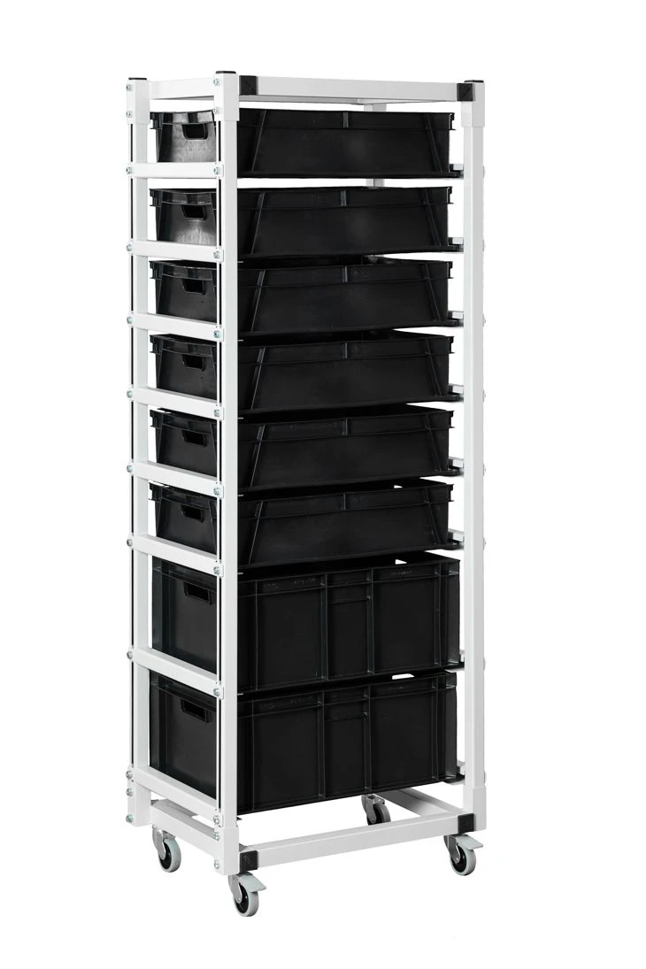 Industrial furniture, including antistatic (ESD) Viking: ST-B, rolling stand with boxes