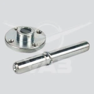 SHAFT WITH RETAINING RING AND WATER PUMP HUB KIT 14-1307022