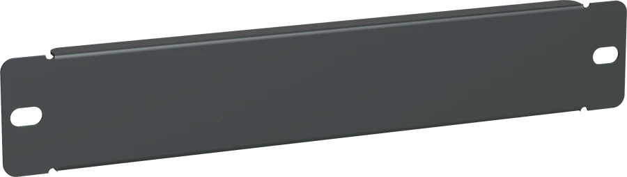 FP05-01U-LWS ITK 1U cover panel for 10" LINEA WS cabinet black