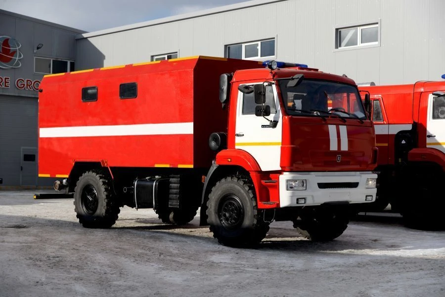 AR-(2-4) hose truck, type 58812K43265, modification 58812G, on chassis KAMAZ-43265-D5