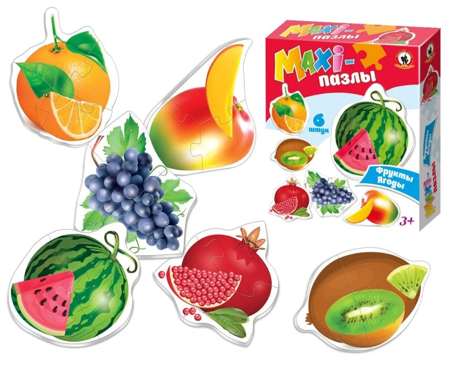 MAXI-puzzles "Fruit/Berry" in a box