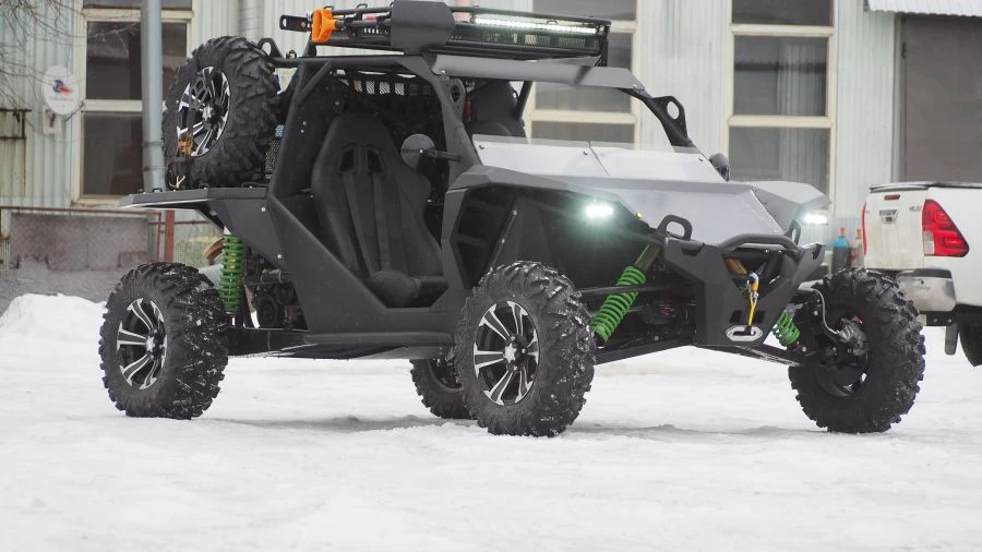 Snowmobile: multi-purpose autotransporter of "FMS" brand, "Alabai" model