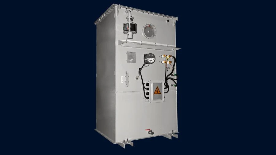 Oil arc suppression reactors of RDMR series with rated voltage 6-35 kV, rated power from 100 to 3000 kVA