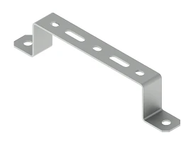 Distance bracket DSC-000, with overall dimensions from 25x42x100 mm to 25x42x600 mm, with metal thickness from 1,5 mm to 2,0 mm,