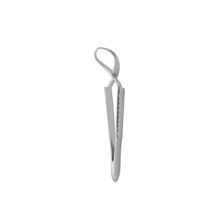 TZ-01-258-9 Plate clamp for attaching surgical linen to skin, curved, 90 mm