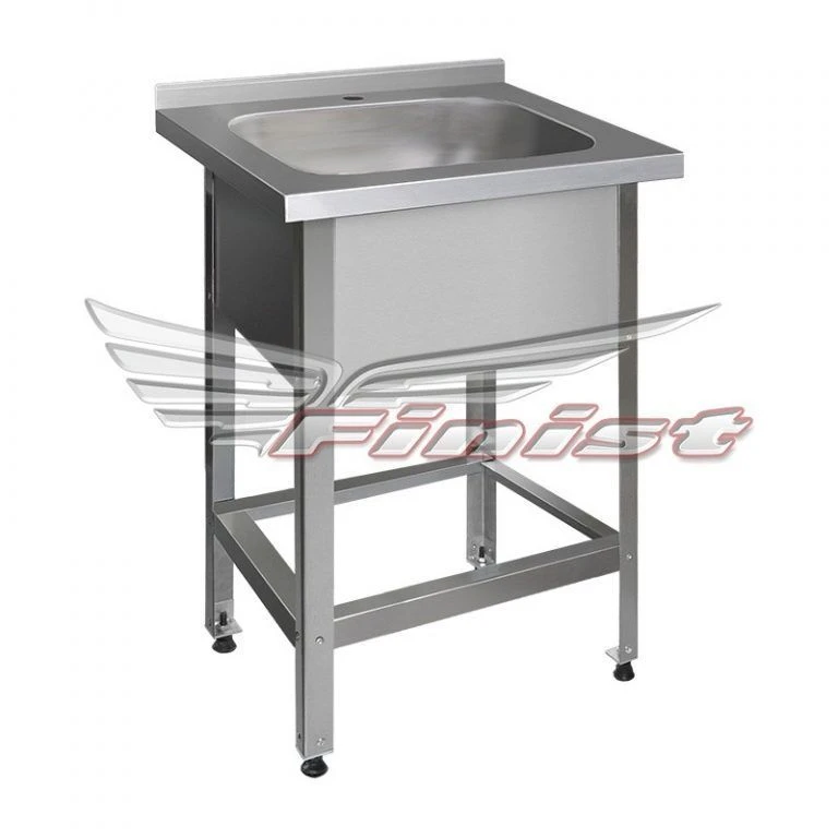 Solid drawn sink table VMNz