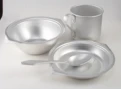 Small aluminium bowl 0,3L