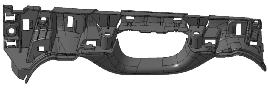 Handle bracket left 9685950577