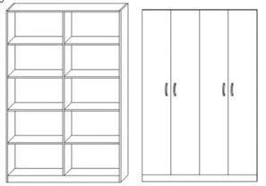 Filing cabinet for trade enterprises