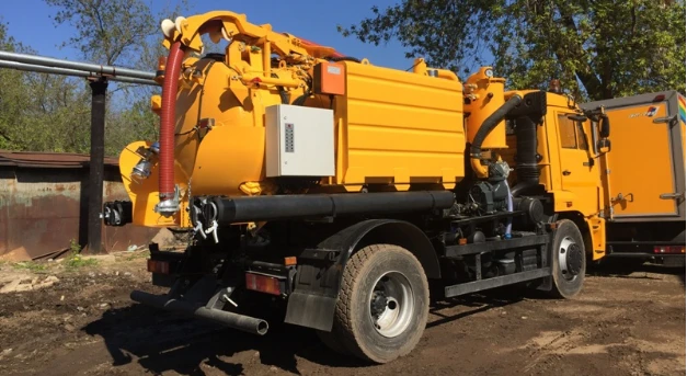 Special, sewer cleaning machine DKT-Start 130 (e5) on KAMAZ 43255-G5 chassis