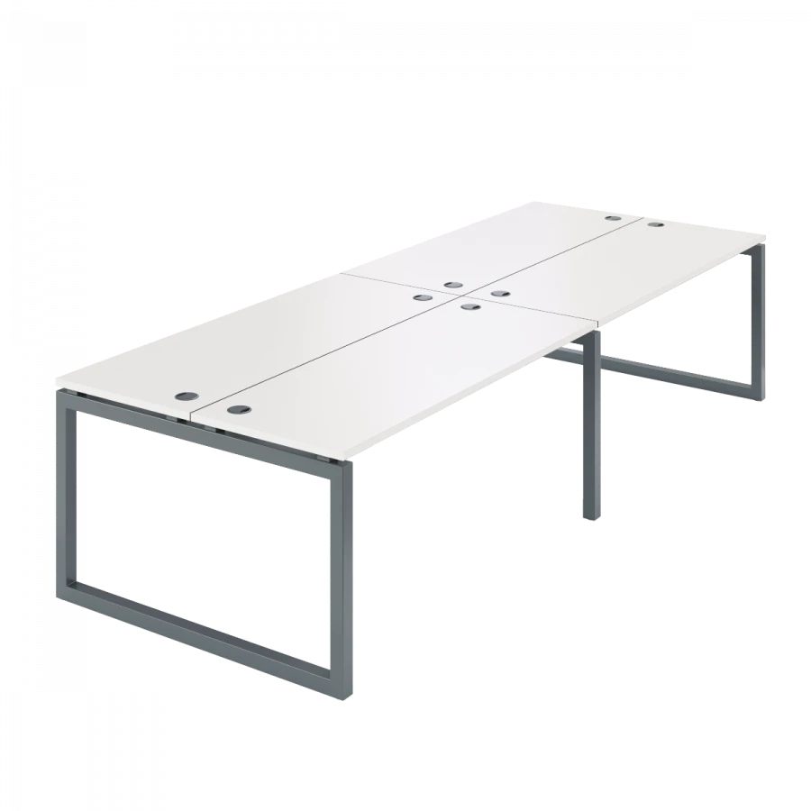Double metal-framed bench SMS4-O-12K.149.Pr25