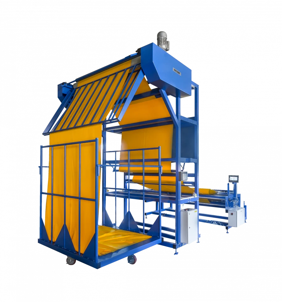 Machine for material stacking B02