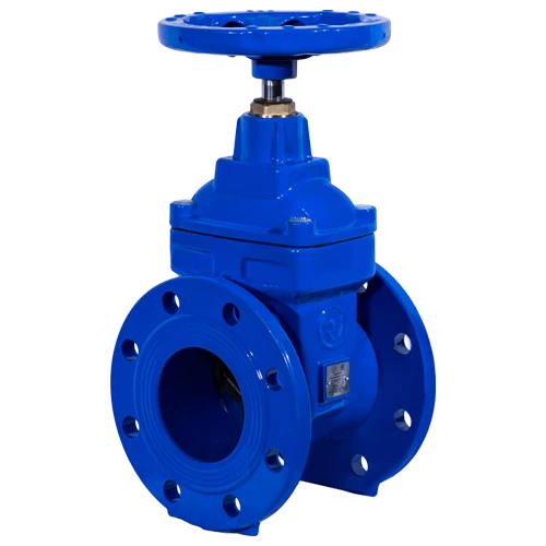 Flanged gate valve with rubberised wedge Ridval