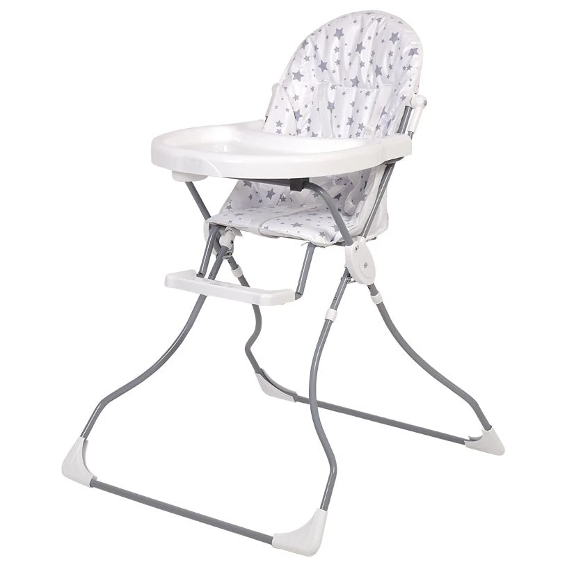 Polini kids high chair 152 Stars, white-grey, item number 0002218-14